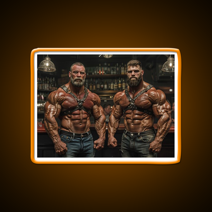 A Night At The Eagle Gym Fitness Led Neon Sign Rgb Color