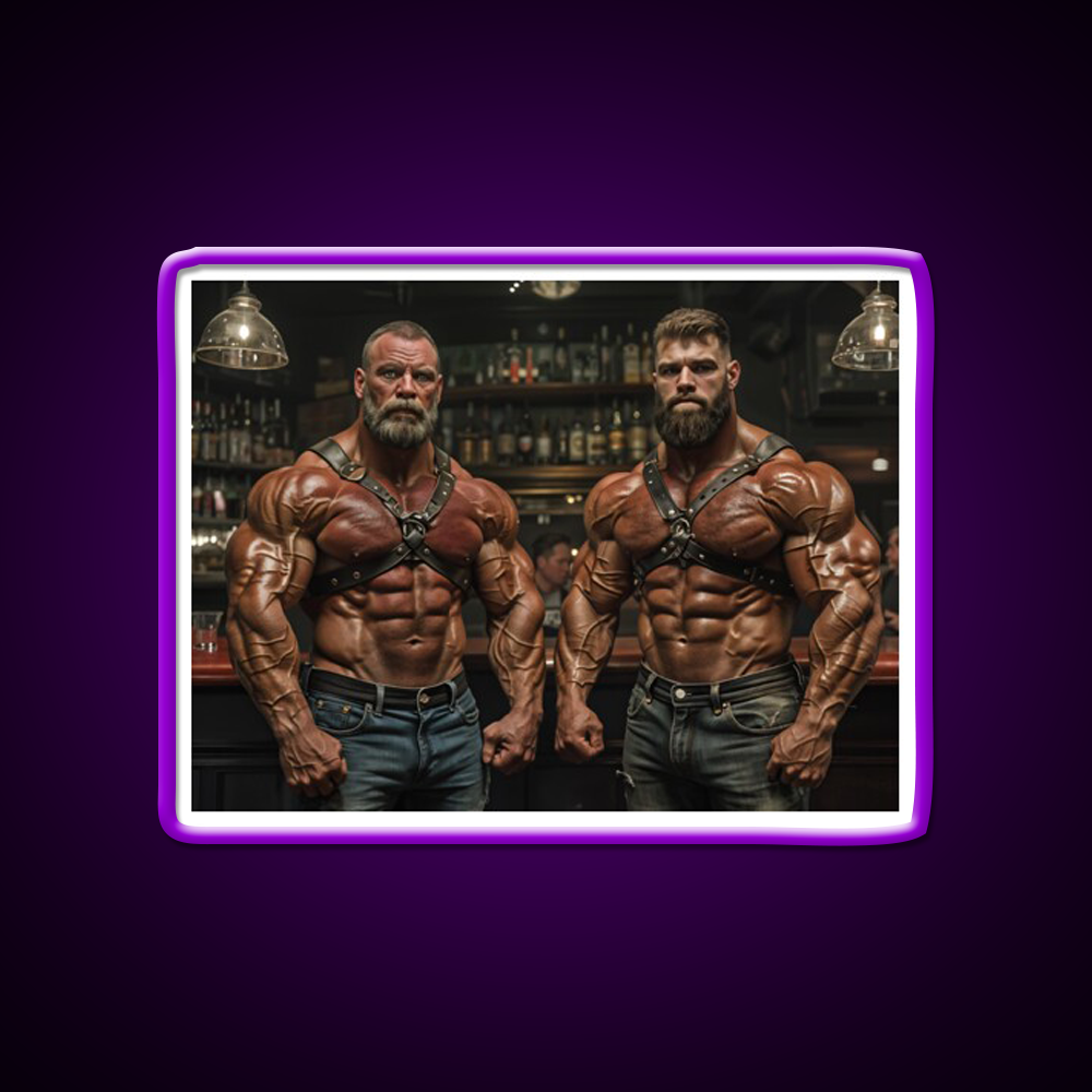 A Night At The Eagle Gym Fitness Led Neon Sign Rgb Color