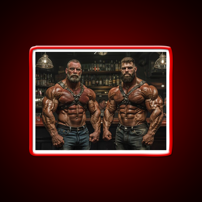 A Night At The Eagle Gym Fitness Led Neon Sign Rgb Color