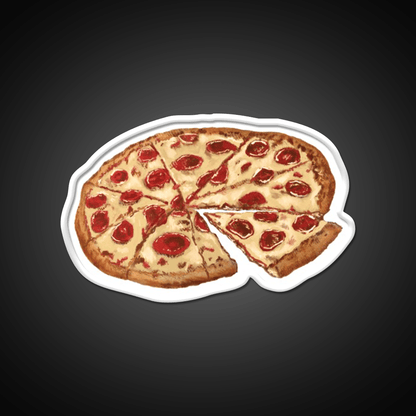 A Pepperoni Cheese Pizza Fast Food Led Neon Sign For Burger Place Rgb Color - Shineneon