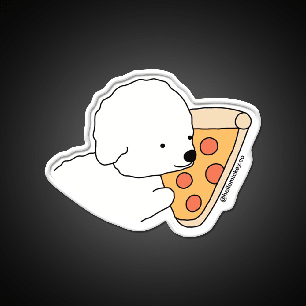 A Pizza My Heart Snack Food Led Neon Sign Rgb Color - Shineneon
