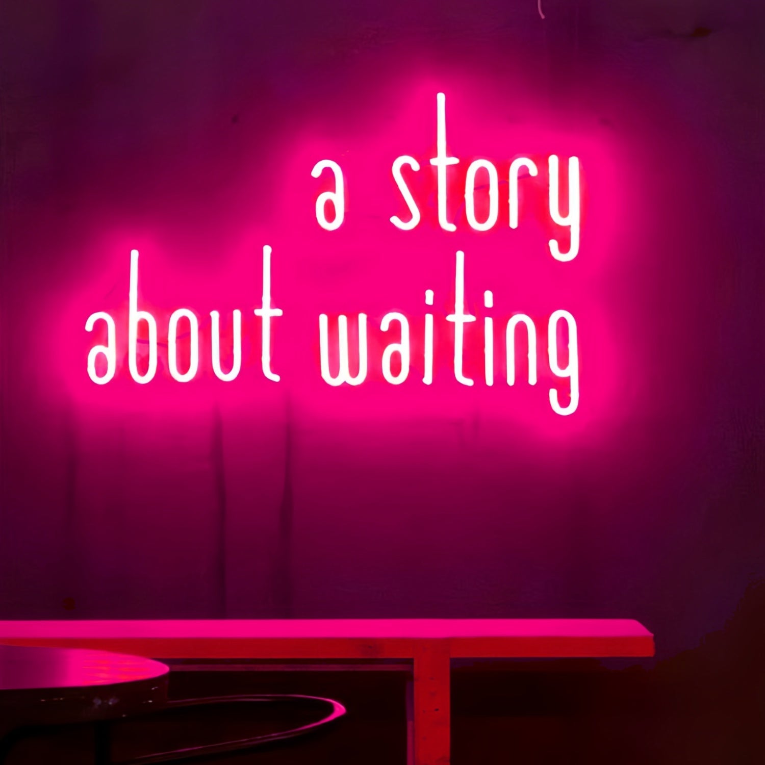 A Story Of Waiting Neon Sign | Shineneon