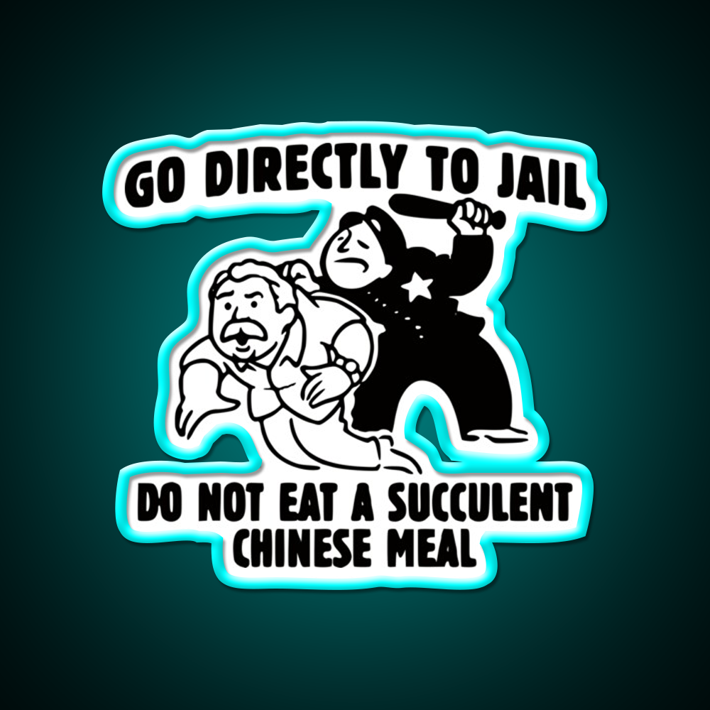 A Succulent Chinese Meal Led Neon Sign Chinese Food Rgb Color