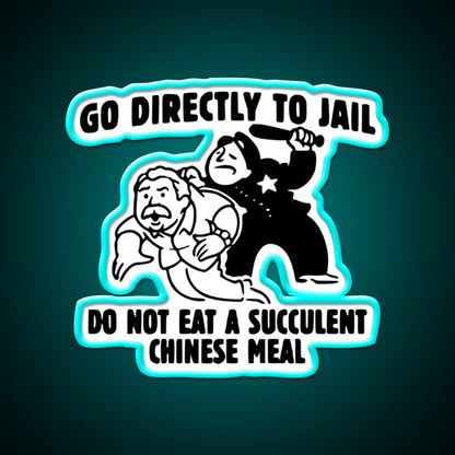 A Succulent Chinese Meal Led Neon Sign Chinese Food Rgb Color - Size and dimension reference