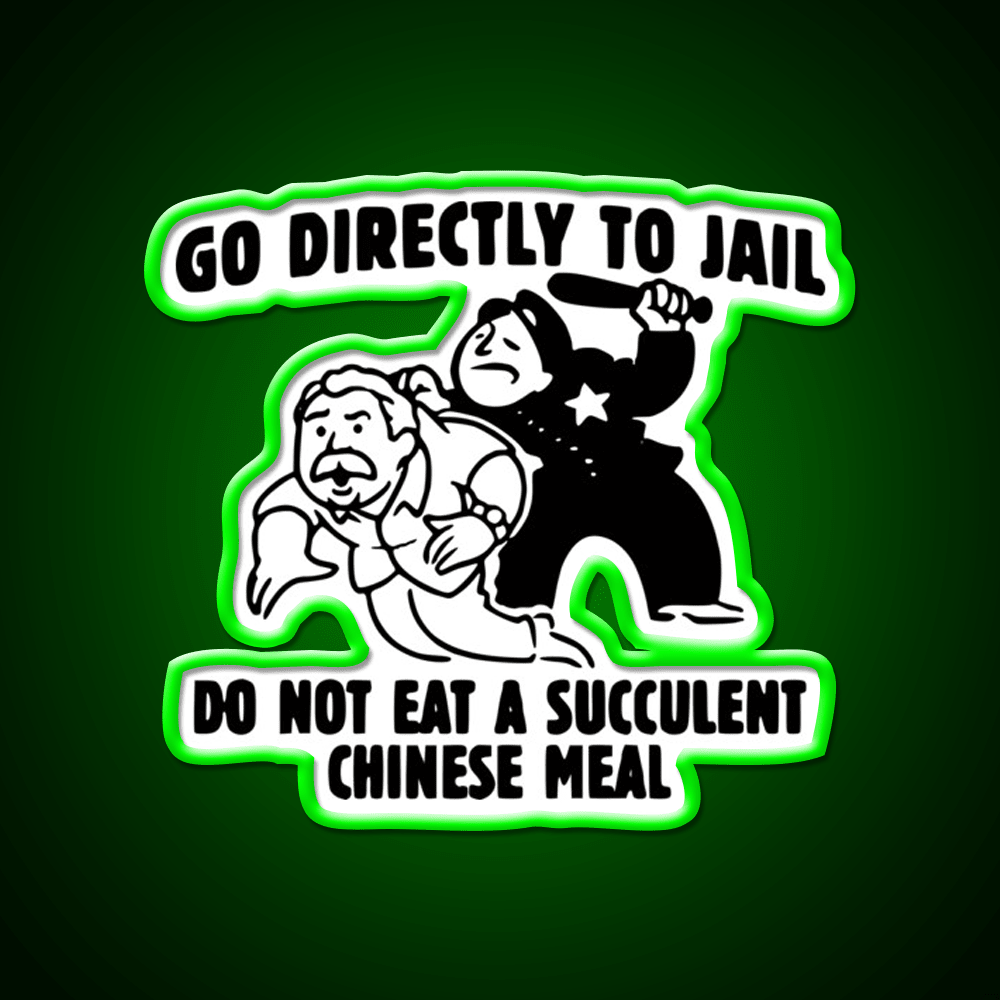 A Succulent Chinese Meal Led Neon Sign Chinese Food Rgb Color - Shineneon