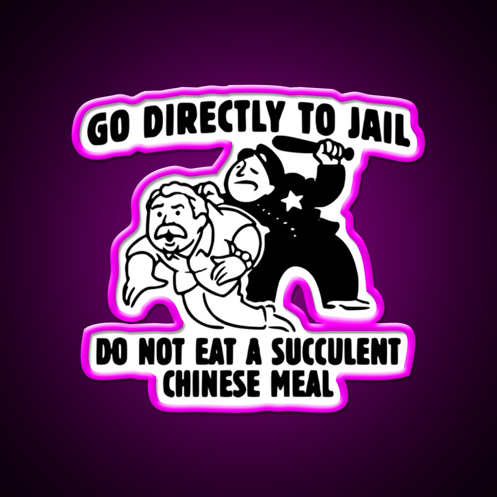 A Succulent Chinese Meal Led Neon Sign Chinese Food Rgb Color - Shineneon