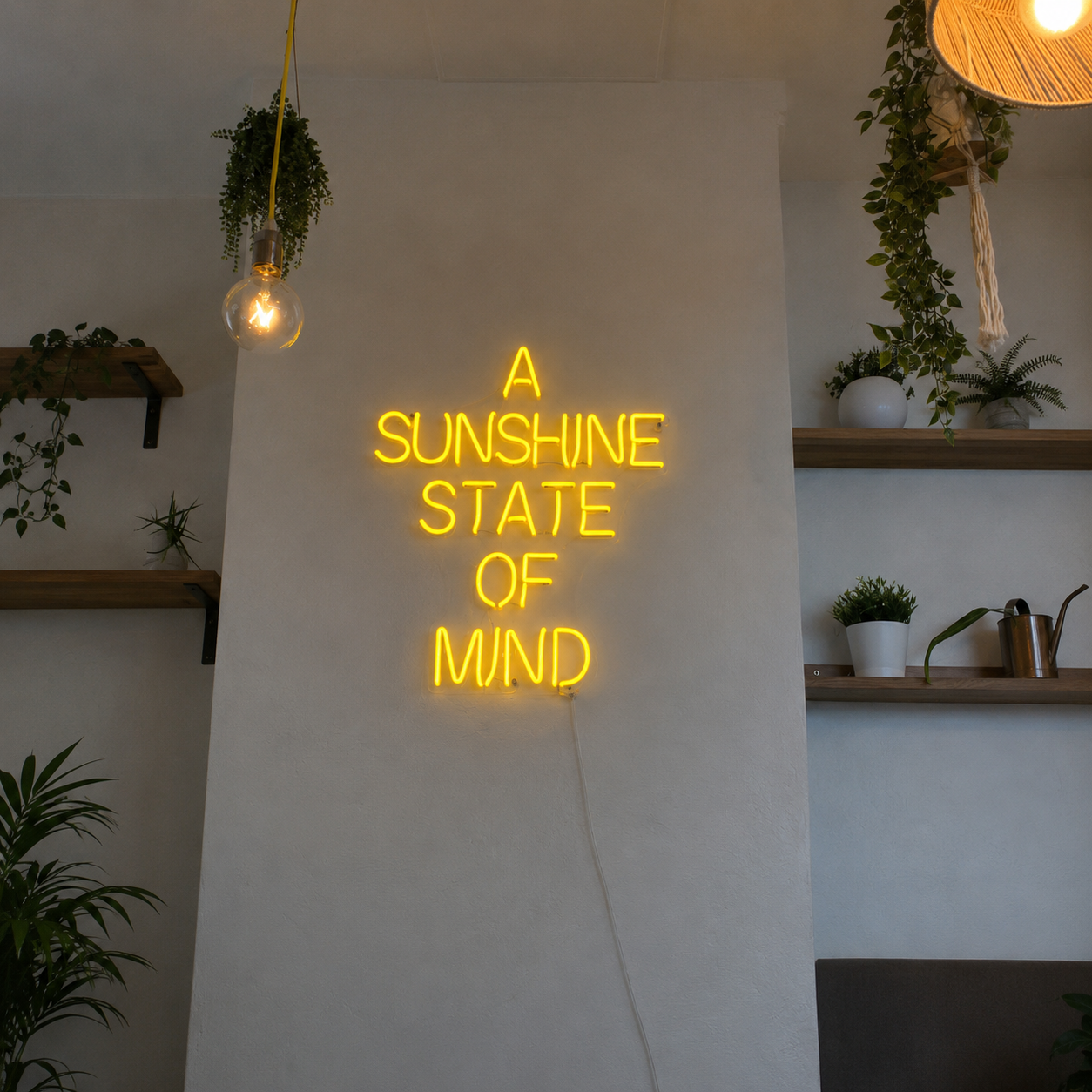 A Sunshine State Of Mind LED Neon Sign - 01 Original Product Image