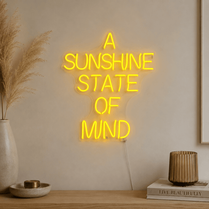 A Sunshine State Of Mind LED Neon Sign - Shineneon
