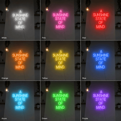 A Sunshine State Of Mind LED Neon Sign - Shineneon