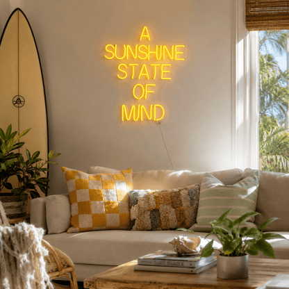 A Sunshine State Of Mind LED Neon Sign Wall Neon Sign - Shineneon