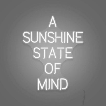 A Sunshine State Of Mind Led Sign | Shineneon
