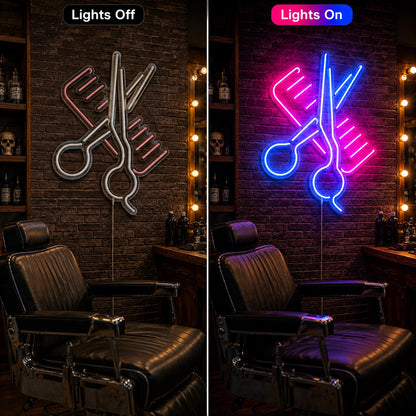 A That Is LED Neon Sign - 06 Day Night Comparison