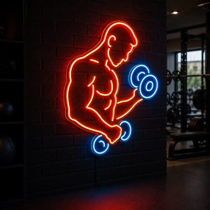 A That Is LED Neon Sign Gym Neon Sign - 01 Original Product Image