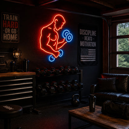 A That Is LED Neon Sign Gym Neon Sign - 02 High-Converting Product Image