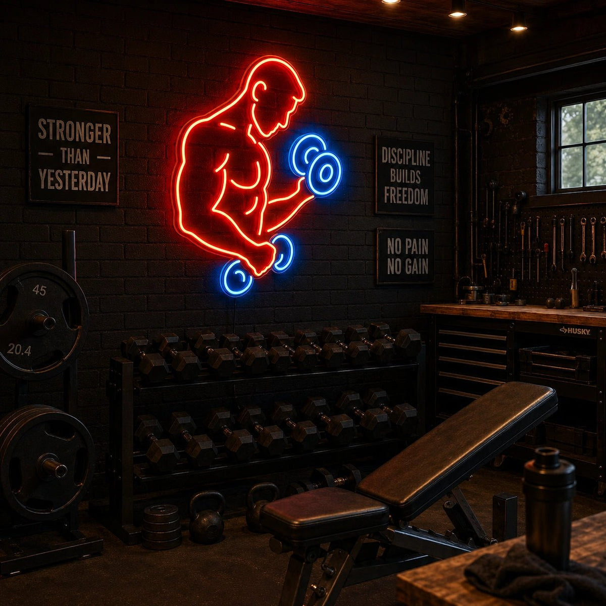 A That Is LED Neon Sign Gym Neon Sign - Shineneon