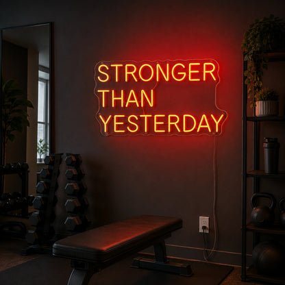 A That Says Business Wall Decor LED Neon Sign - 03 Real Lifestyle Scene
