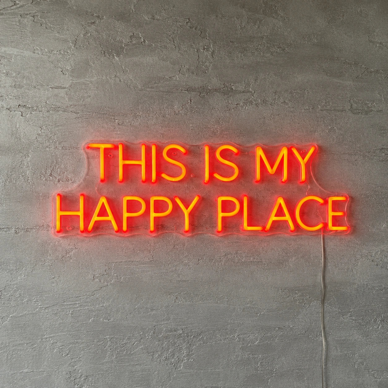 A That Says LED Neon Sign Gym Neon Sign - 01 Original Product Image
