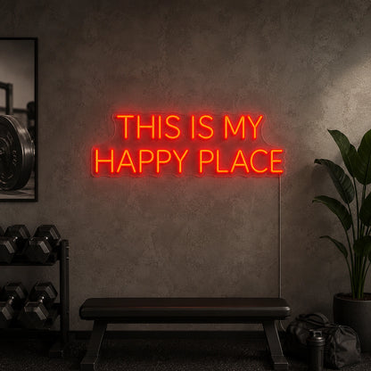 A That Says LED Neon Sign Gym Neon Sign - 04 Size Image
