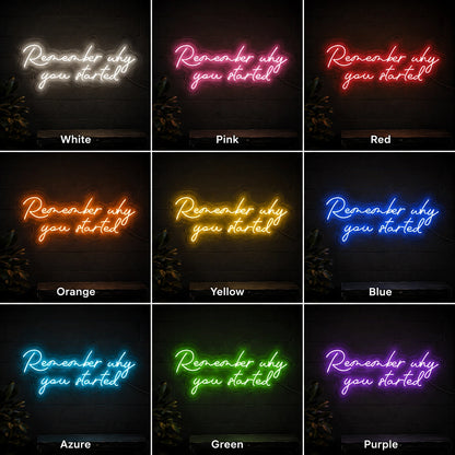 A That Says Wall Decor LED Neon Sign - 05 Color Grid