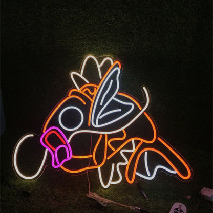 A Unique Japanese Fish Pattern Led Neon Sign | Shineneon