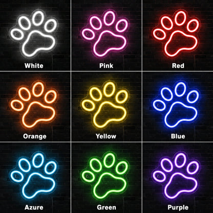 A With A Wall Decor LED Neon Sign - 05 Color Grid