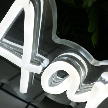 Aarden Homes White Led Neon Sign - Shineneon