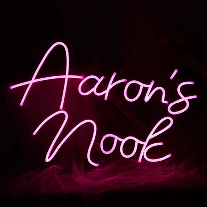 Aarons Nook Led Neon Sign - Shineneon
