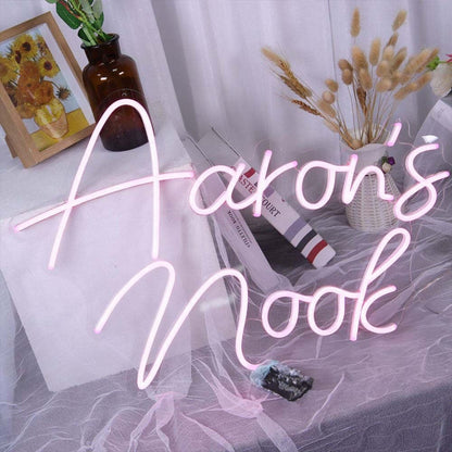 Aarons Nook Led Neon Sign - Shineneon