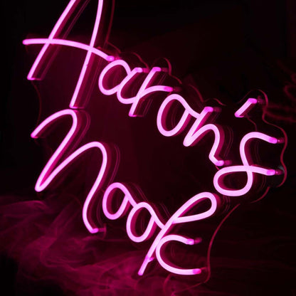 Aarons Nook Led Neon Sign - Shineneon