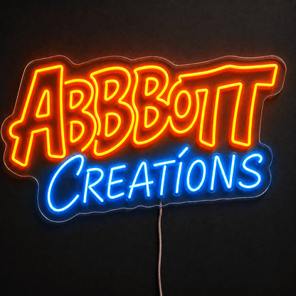 ABBBOTT CREATIONS Custom LED Neon Sign - Shineneon