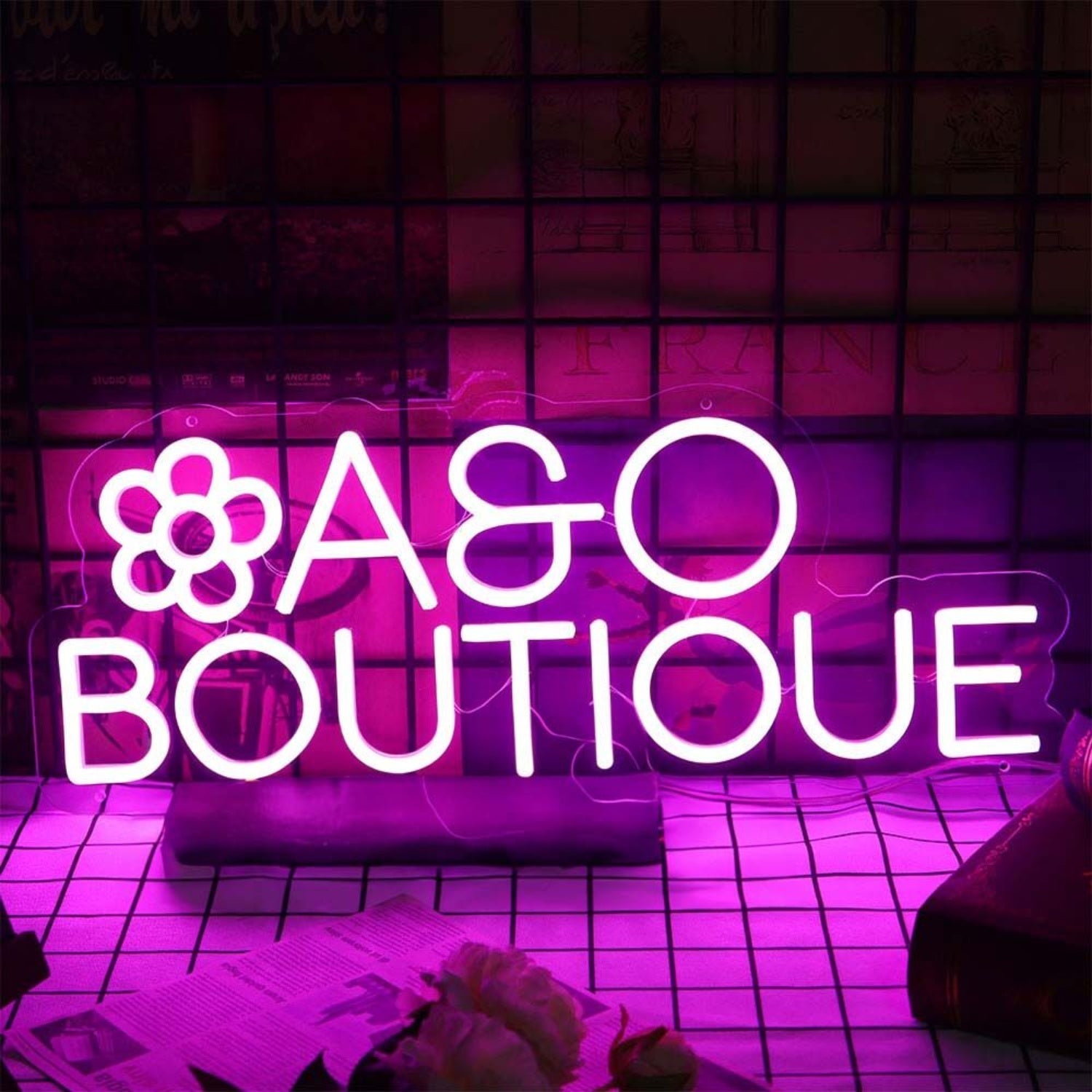 Abo Boutique Led Neon Sign - Shineneon