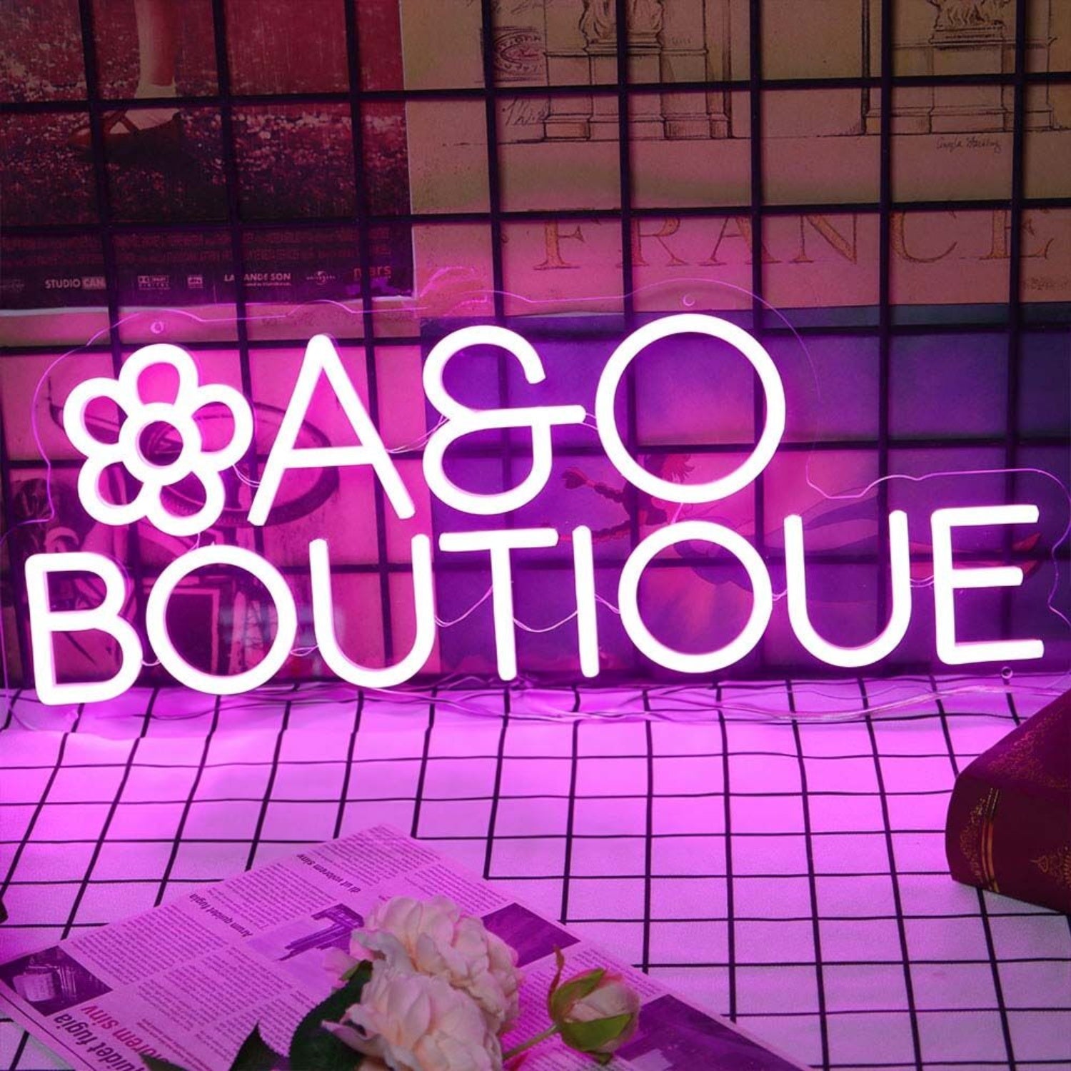 Abo Boutique Led Neon Sign - Shineneon