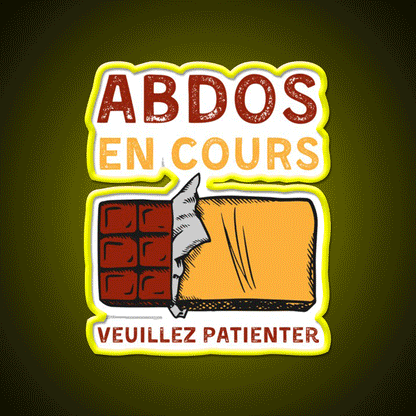 Abs In Progress Please Wait Man Cave Bar Led Neon Sign