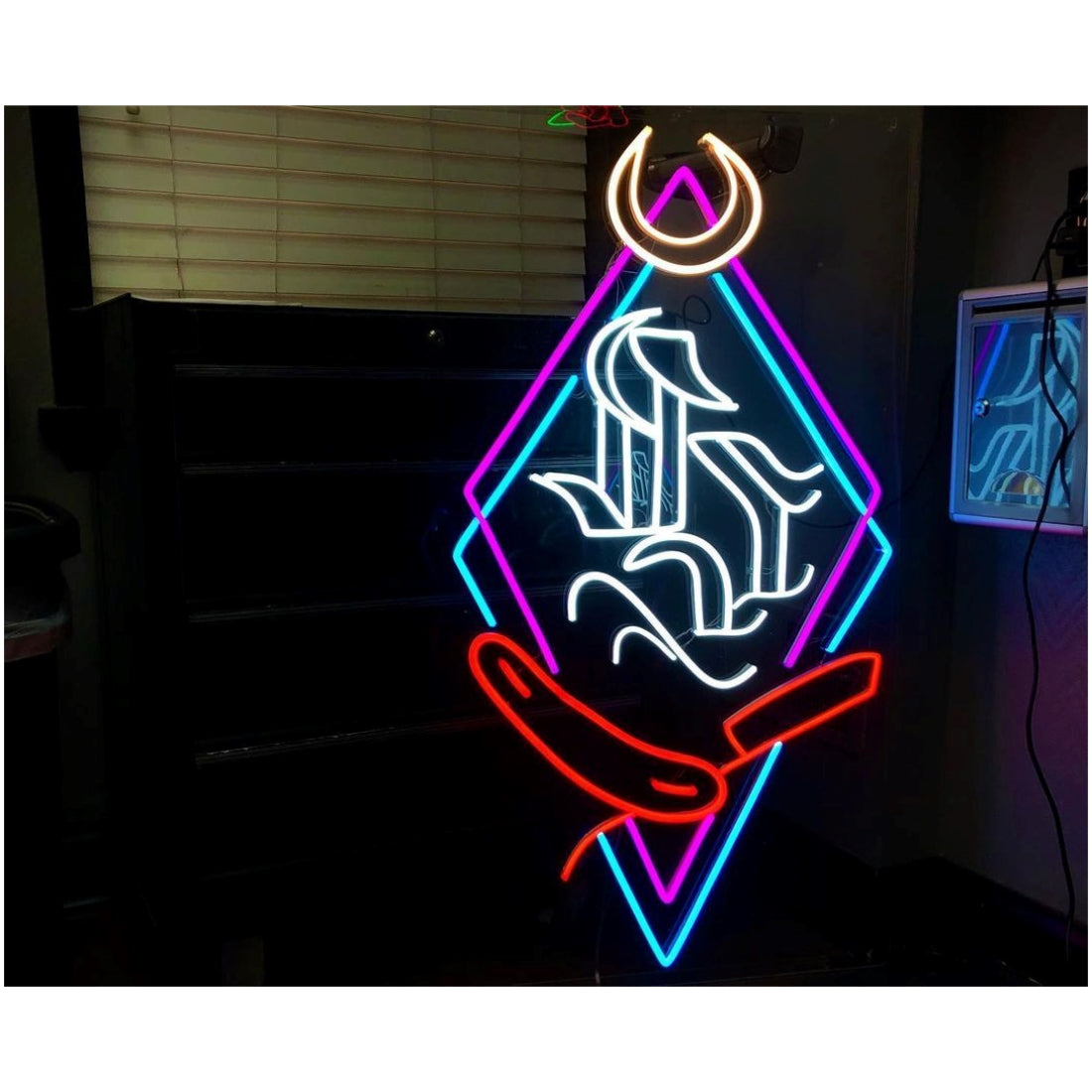 Abstract Art Led Sign Business Neon Sign