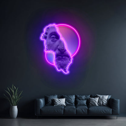 Abstract Art Neon Acrylic Artwork - Shineneon