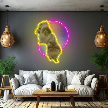 Abstract Art Neon Acrylic Artwork - Shineneon