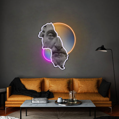 Abstract Art Neon Acrylic Artwork - Shineneon