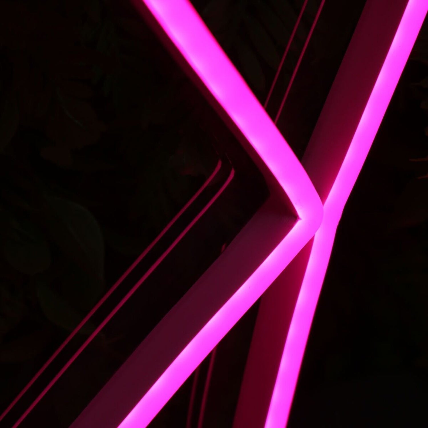 Abstract Cat Head Pink Led Neon Sign - Shineneon