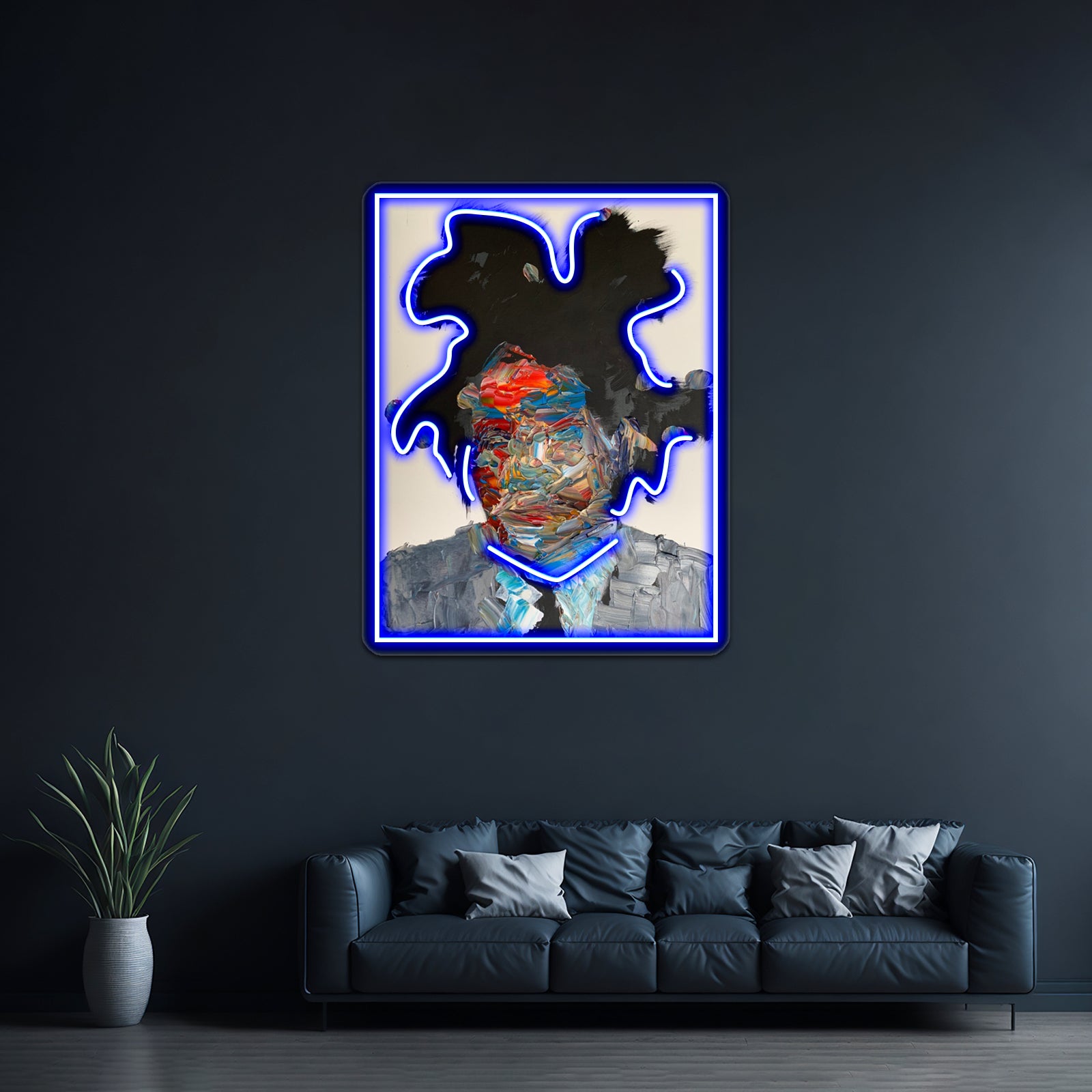 Abstract Contemporary Wall Artwork Neon Signs | Shineneon