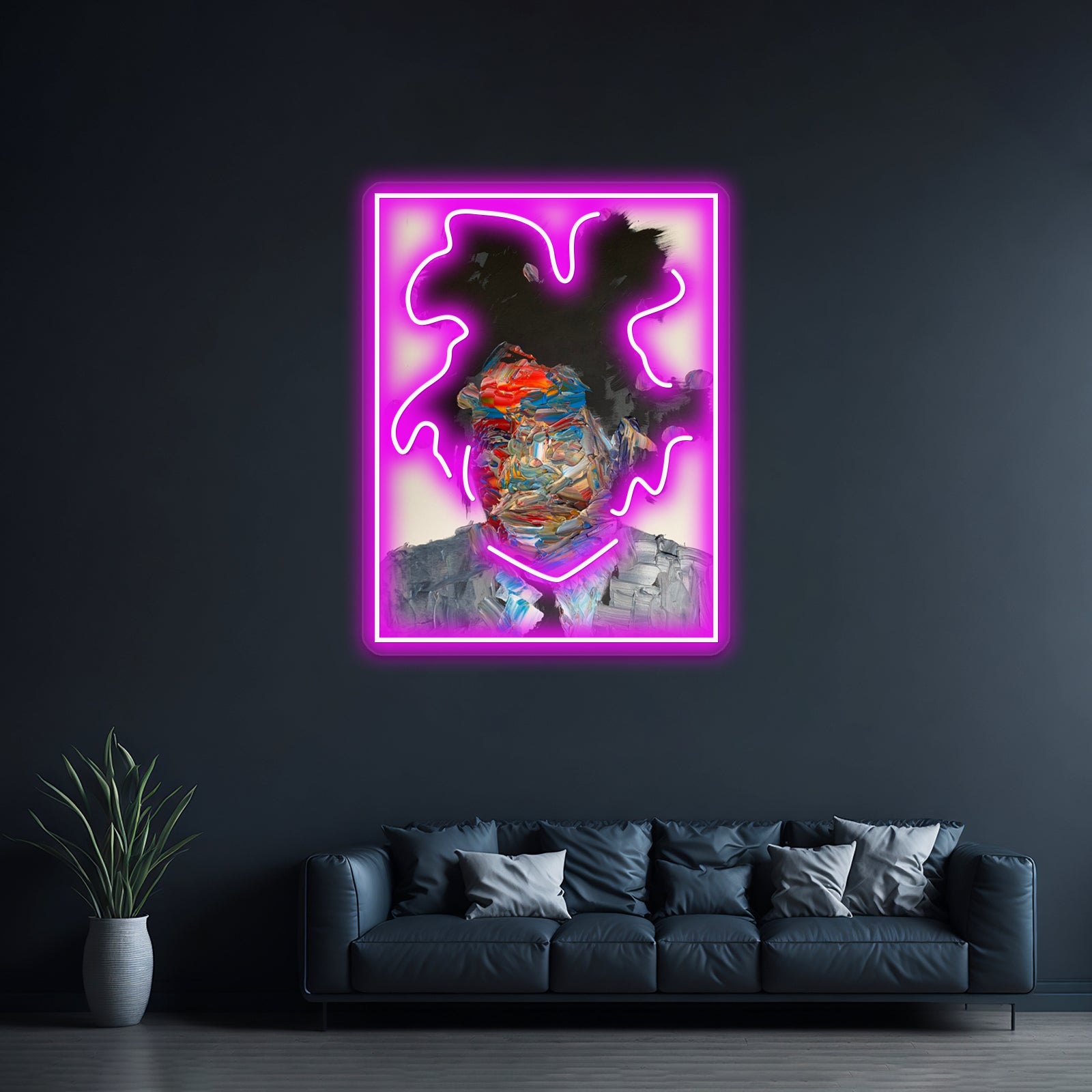 Abstract Contemporary Wall Artwork Neon Signs | Shineneon