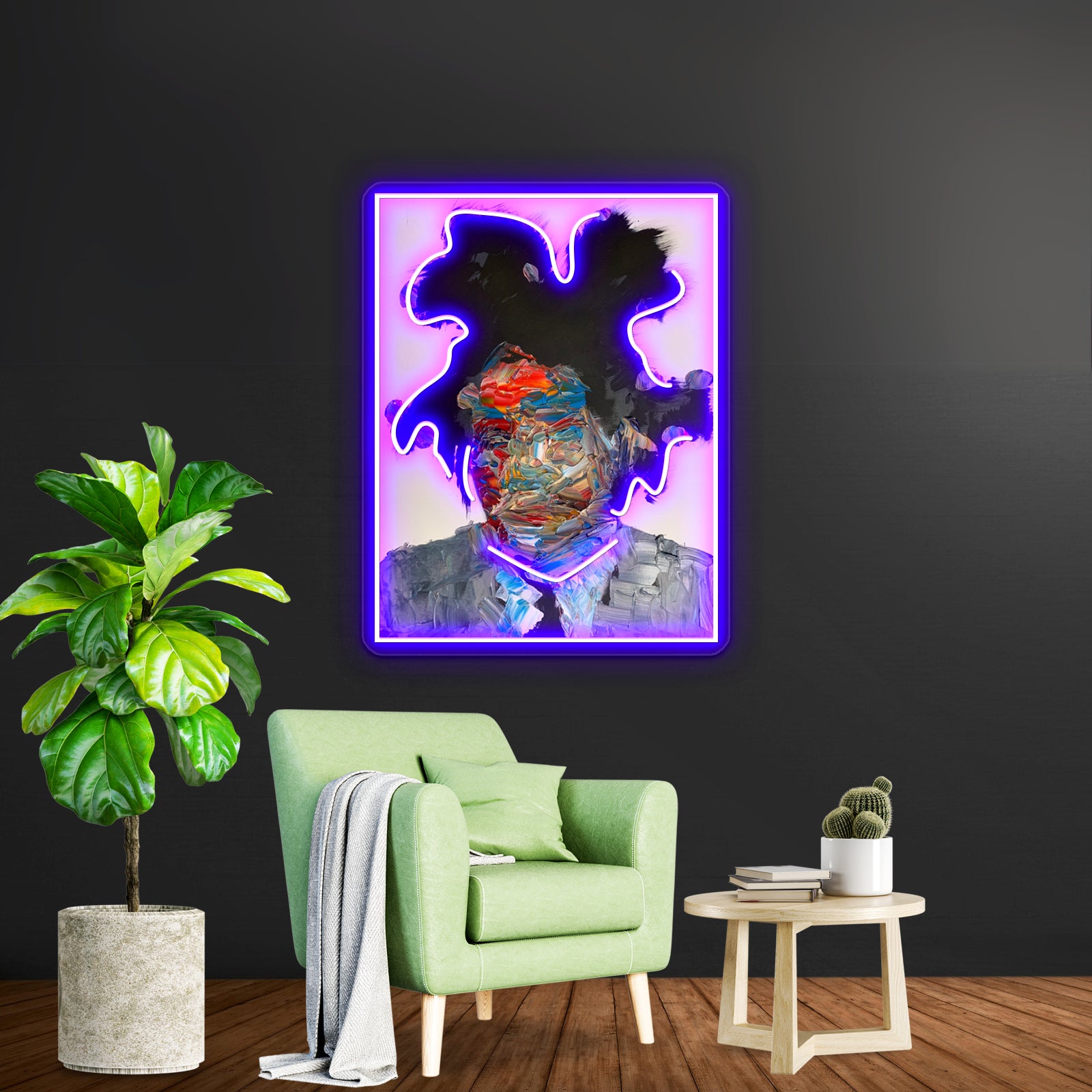 Abstract Contemporary Wall Artwork Neon Signs | Shineneon