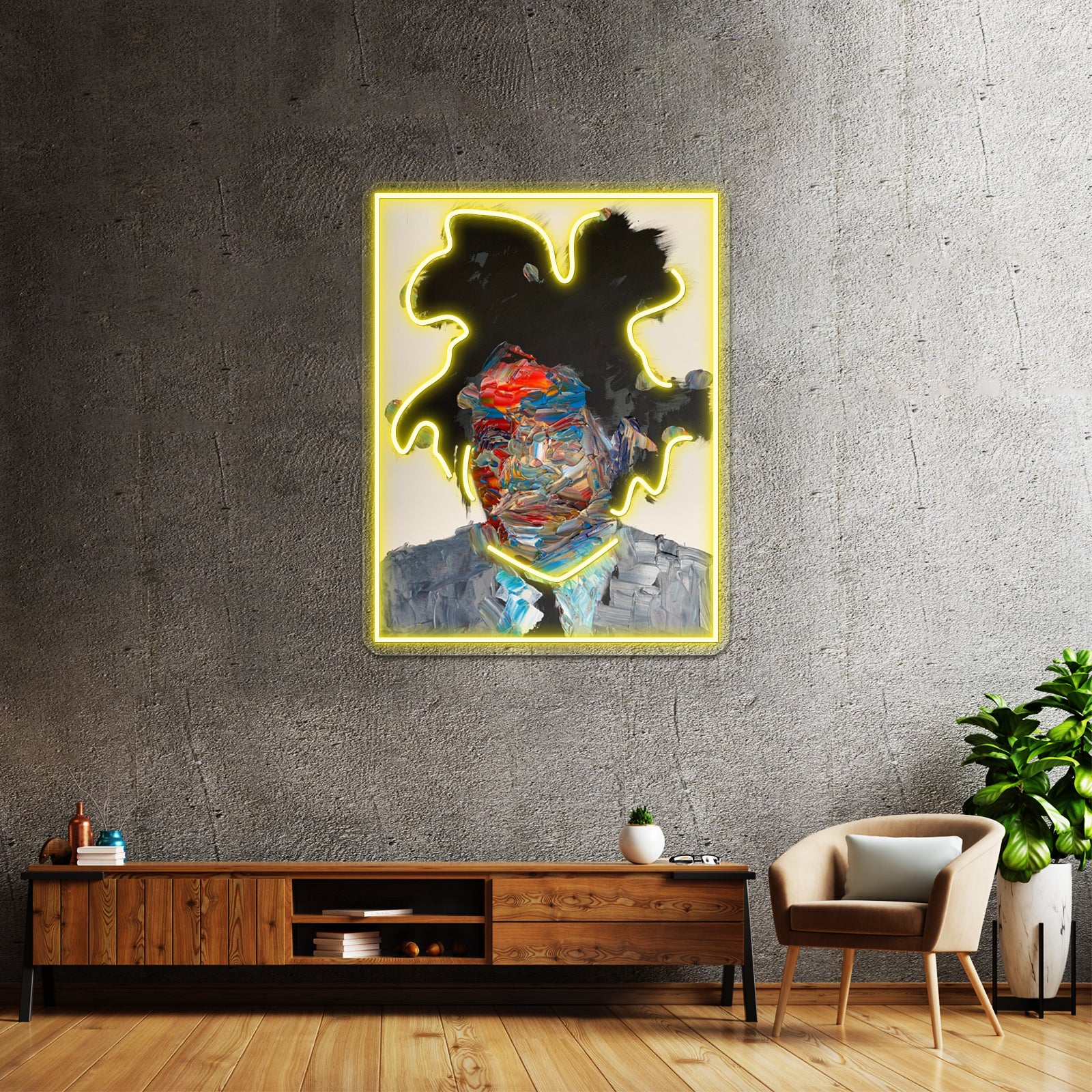 Abstract Contemporary Wall Artwork Neon Signs | Shineneon