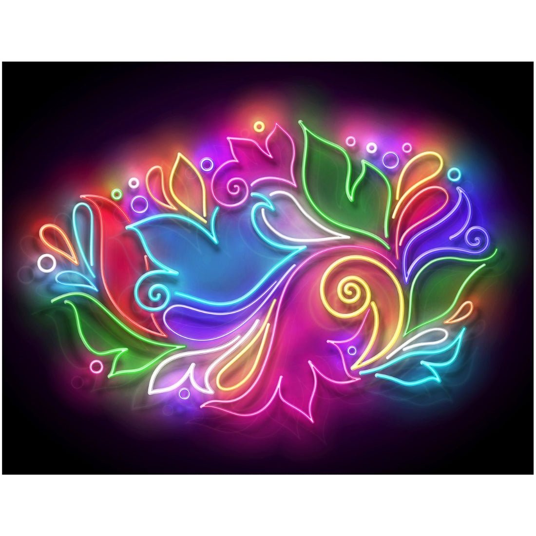 Abstract Ornament In Paisley Led Sign Business Neon Sign - Shineneon