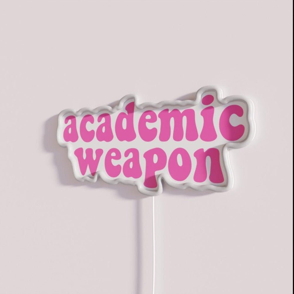 Academic Weapon Rgb Led Neon Sign - Shineneon