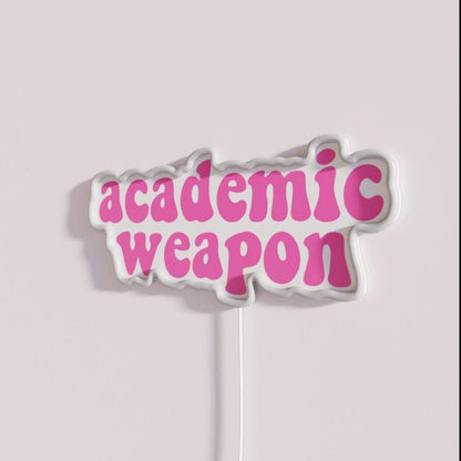 Academic Weapon Rgb Led Neon Sign - Shineneon