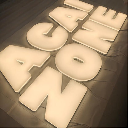 Acai Zone 3D Frontlit And Backlit Channel Letter Led Light Sign - Shineneon