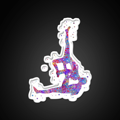 Acro Yoga Acro Yoga Couple Yoga Led Neon Sign For Wellness Space Rgb Color - Shineneon