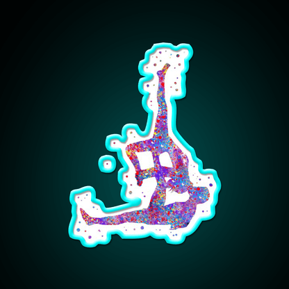 Acro Yoga Acro Yoga Couple Yoga Led Neon Sign For Wellness Space Rgb Color - Shineneon