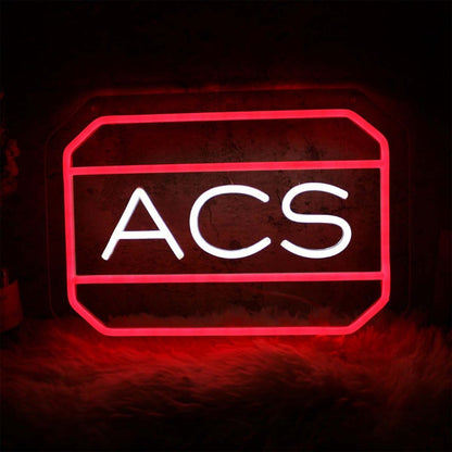 Acs Logo Led Neon Sign - Shineneon