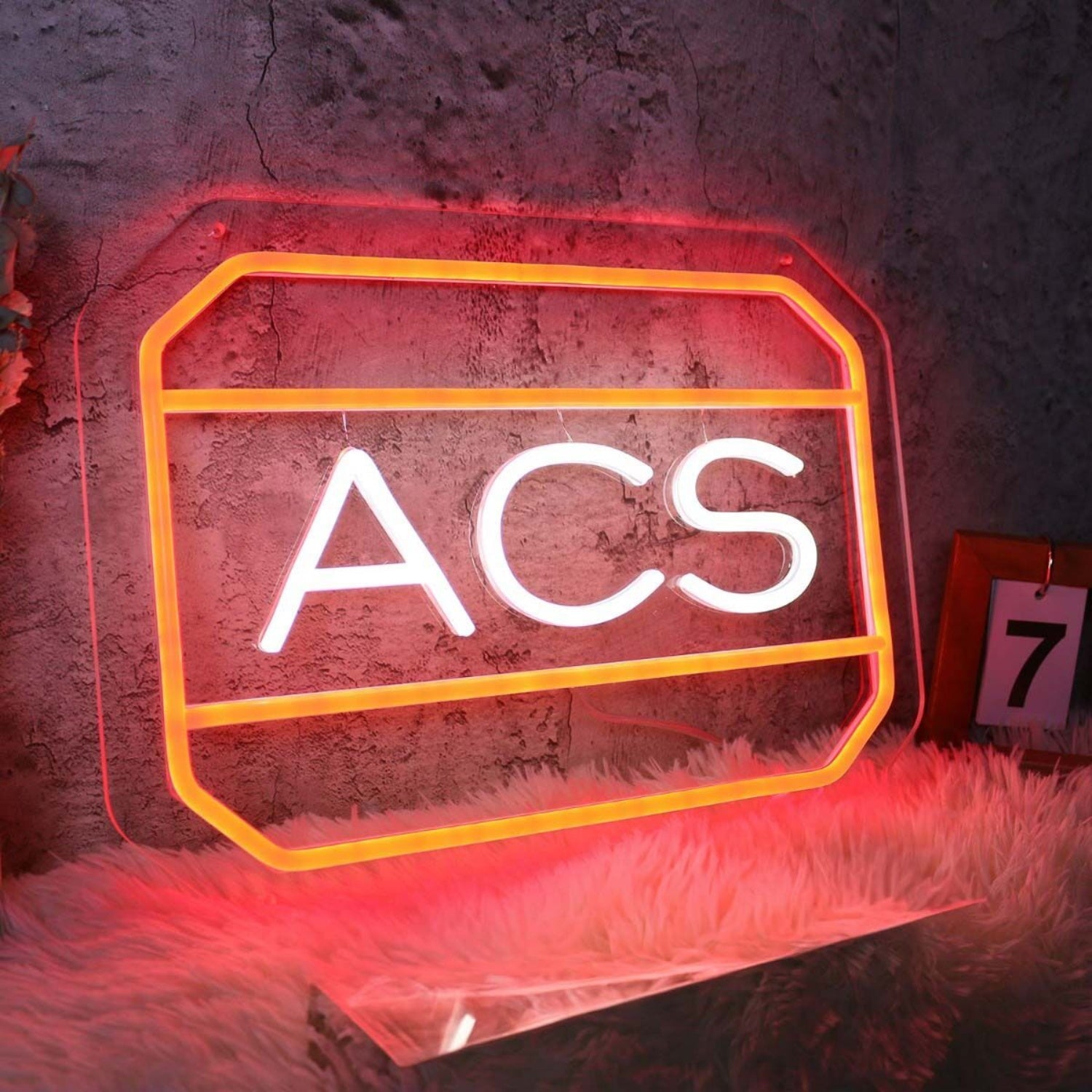 Acs Logo Led Neon Sign - Shineneon